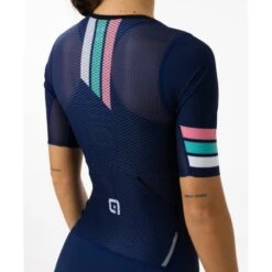 Body Ciclismo ALE' TRIATLON TRIGGER Nero 2023 DONNA -Giro Glam body ciclismo ale triatlon trigger nero 2023 donna 4