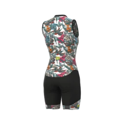 Prima pagina -Giro Glam body ciclismo donna ale pr r tattoo bianco 1