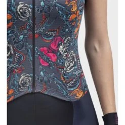 Body Ciclismo Donna ALE' PR-R TATTOO Grigio -Giro Glam body ciclismo donna ale pr r tattoo grigio 4