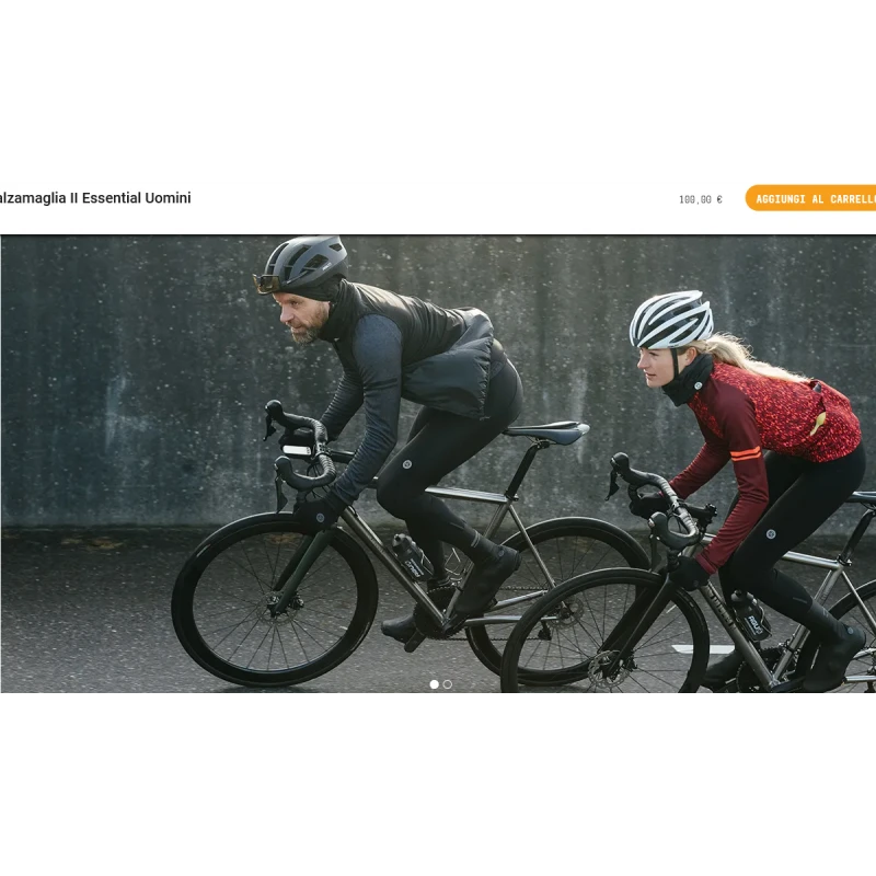 Calzamaglia Ciclismo AGU Lunga SPORT II ESSENTIAL Nera Mid-season 6 Calzamaglia Ciclismo AGU Lunga SPORT II ESSENTIAL Nera Mid-season - immagine 4