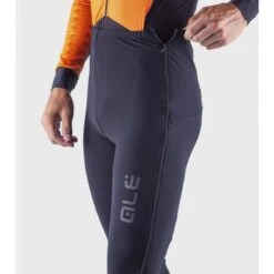 Calzamaglia Invernale Ciclismo Senza Bretelle ALE' SOLID FUGA Nero 2022 -Giro Glam calzamaglia invernale ciclismo senza bretelle ale solid fuga nero 2022 4