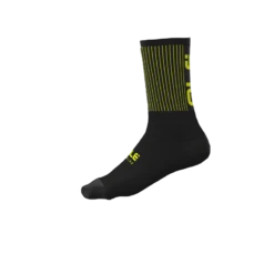 Calzini Invernali ALE' 18 Cm PRIMALOFT FENCE Nero Giallo Fluo 2023