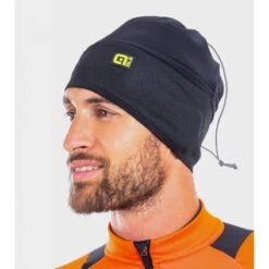 Cappellino Invernale ALE' TERMICO Nero 2022 -Giro Glam cappellino invernale ale termico nero 2022 2