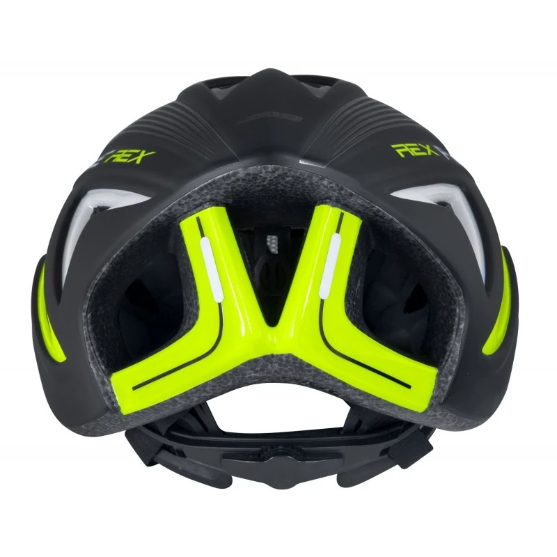 Casco Bici Da Corsa FORCE REX NERO FLUO 5 Casco Bici Da Corsa FORCE REX NERO FLUO - immagine 3