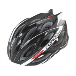 Casco Bici Force Bull Nero Bianco