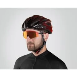 Casco Bici MTb E Corsa Force Bull HUE Nero Rosso -Giro Glam casco bici mtb e corsa force bull hue nero rosso 4