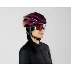 Casco Bici MTb E Corsa Force Bull HUE Porpora Pesca -Giro Glam casco bici mtb e corsa force bull hue porpora pesca 5