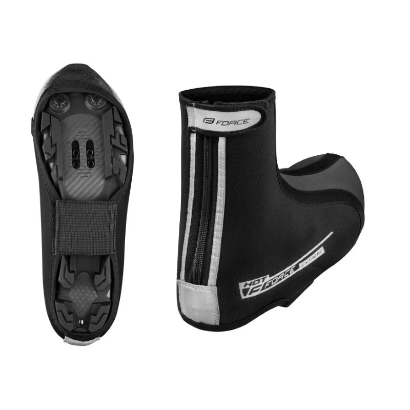 Copriscarpe Ciclismo Neoprene FORCE HOT EXTREME MTB Nero 3 Copriscarpe Ciclismo Neoprene FORCE HOT EXTREME MTB Nero