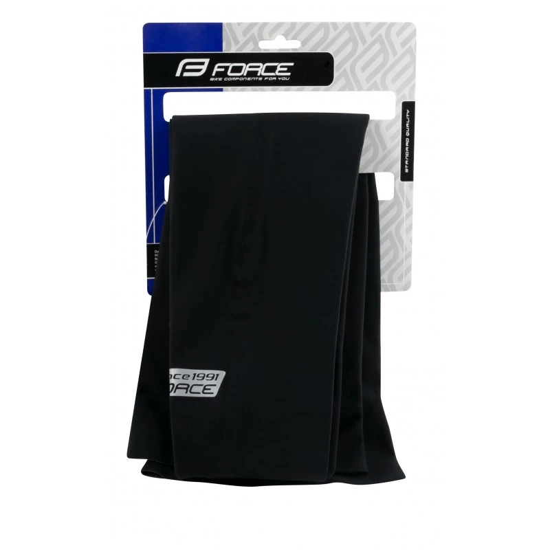 Gambali Invernali Ciclismo FORCE RACE Nero 3 Gambali Invernali Ciclismo FORCE RACE Nero - immagine 2