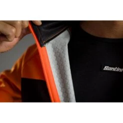Giacca Invernale SANTINI COLORE BENGAL Arancio -Giro Glam giacca invernale santini colore bengal arancio 4