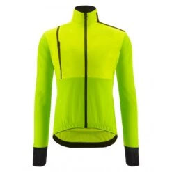 Giacca SANTINI Invernale ANTIPIOGGIA VEGA ABSOLUTE Verde Fluo -Giro Glam giacca santini invernale antipioggia vega absolute verde fluo 4