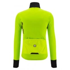 Giacca SANTINI Invernale ANTIPIOGGIA VEGA ABSOLUTE Verde Fluo -Giro Glam giacca santini invernale antipioggia vega absolute verde fluo 5