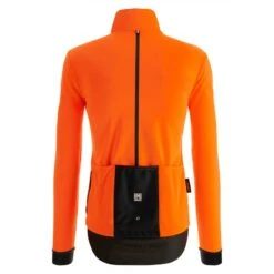 Giacca SANTINI Invernale ANTIPIOGGIA VEGA MULTI Arancione Con Cappuccio -Giro Glam giacca santini invernale antipioggia vega multi arancione con cappuccio 2