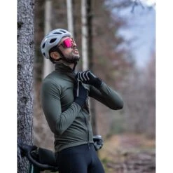 Giacca SANTINI Invernale Gravel VEGA TRAIL Con Cappuccio -Giro Glam giacca santini invernale gravel vega trail con cappuccio 4
