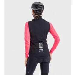 Gilet Antipioggia Donna ALE' KLIMATIK Guscio RACING Nero -Giro Glam gilet antipioggia donna ale klimatik guscio racing nero 3