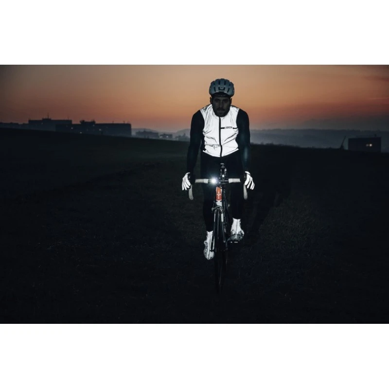 Gilet Ciclismo Antivento FORCE FLASH Riflettente 5 Gilet Ciclismo Antivento FORCE FLASH Riflettente - immagine 3