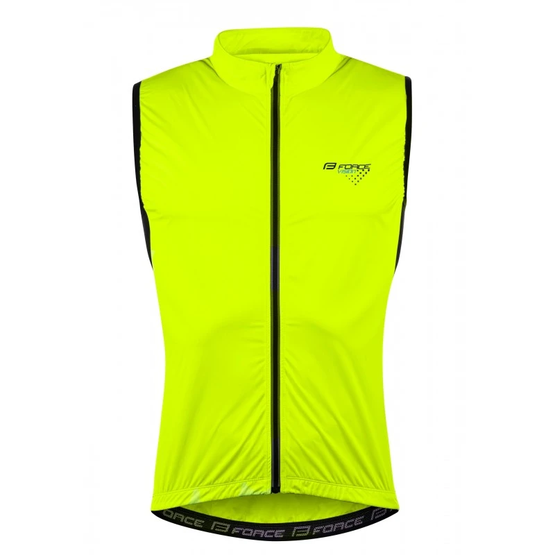 Gilet Ciclismo Antivento FORCE VEST VISION Fluo 3 Gilet Ciclismo Antivento FORCE VEST VISION Fluo