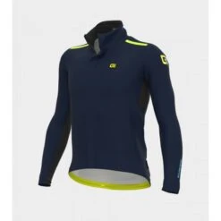 Giubbino Invernale Ciclismo ALE' KLIMATIK K-TORNADO 2.0 Blu Marino 2022
