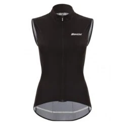 Guscio Ciclismo Antipioggia Antivento SANTINI NEBULA PURO VEST Donna NE -Giro Glam guscio ciclismo antipioggia antivento santini nebula puro vest donna ne 2