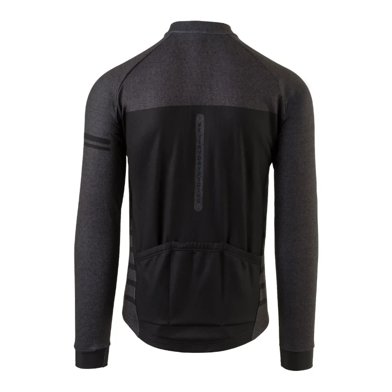 Maglia Ciclismo AGU MELANGE ESSENTIAL Manica Lunga Grigia 4 Maglia Ciclismo AGU MELANGE ESSENTIAL Manica Lunga Grigia - immagine 2
