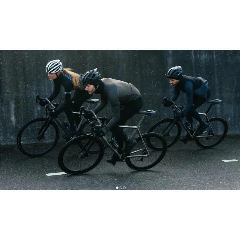 Maglia Ciclismo AGU MELANGE ESSENTIAL Manica Lunga Grigia 8 Maglia Ciclismo AGU MELANGE ESSENTIAL Manica Lunga Grigia - immagine 6