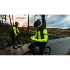 Maglia Ciclismo AGU THERMO ESSENTIAL Invernale Gialla Fluo -Giro Glam maglia ciclismo agu thermo essential invernale gialla fluo 3