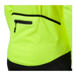 Maglia Ciclismo AGU THERMO ESSENTIAL Invernale Gialla Fluo -Giro Glam maglia ciclismo agu thermo essential invernale gialla fluo 4