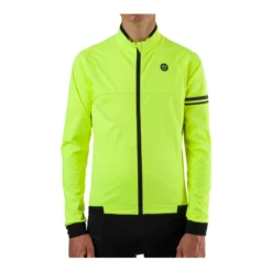 Maglia Ciclismo AGU THERMO ESSENTIAL Invernale Gialla Fluo -Giro Glam maglia ciclismo agu thermo essential invernale gialla fluo 8