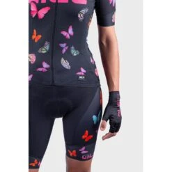 Maglia Ciclismo Donna ALE' PR-R BUTTERFLY Nero 11 Maglia Ciclismo Donna ALE' PR-R BUTTERFLY Nero -Giro Glam maglia ciclismo donna ale pr r butterfly nero 1