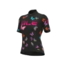 Maglia Ciclismo Donna ALE' PR-R BUTTERFLY Nero -Giro Glam maglia ciclismo donna ale pr r butterfly nero