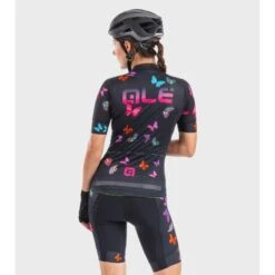 Maglia Ciclismo Donna ALE' PR-R BUTTERFLY Nero 14 Maglia Ciclismo Donna ALE' PR-R BUTTERFLY Nero -Giro Glam maglia ciclismo donna ale pr r butterfly nero 4