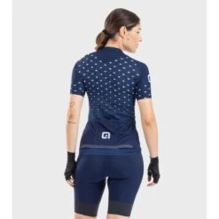 Maglia Ciclismo Donna ALE' PR-R STARS Blu Marino-bianco -Giro Glam maglia ciclismo donna ale pr r stars blu marino bianco 4