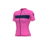 Maglia Ciclismo Donna ALE' PR-R STARS Rosa Flu-blu Marino -Giro Glam maglia ciclismo donna ale pr r stars rosa flu blu marino