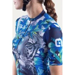 Maglia Ciclismo Donna ALE' PR-R TIGER Blu-azzurro -Giro Glam maglia ciclismo donna ale pr r tiger blu azzurro 1