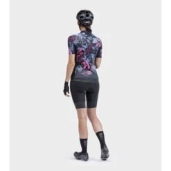Maglia Ciclismo Donna ALE' PR-S GARDEN Nero -Giro Glam maglia ciclismo donna ale pr s garden nero 5