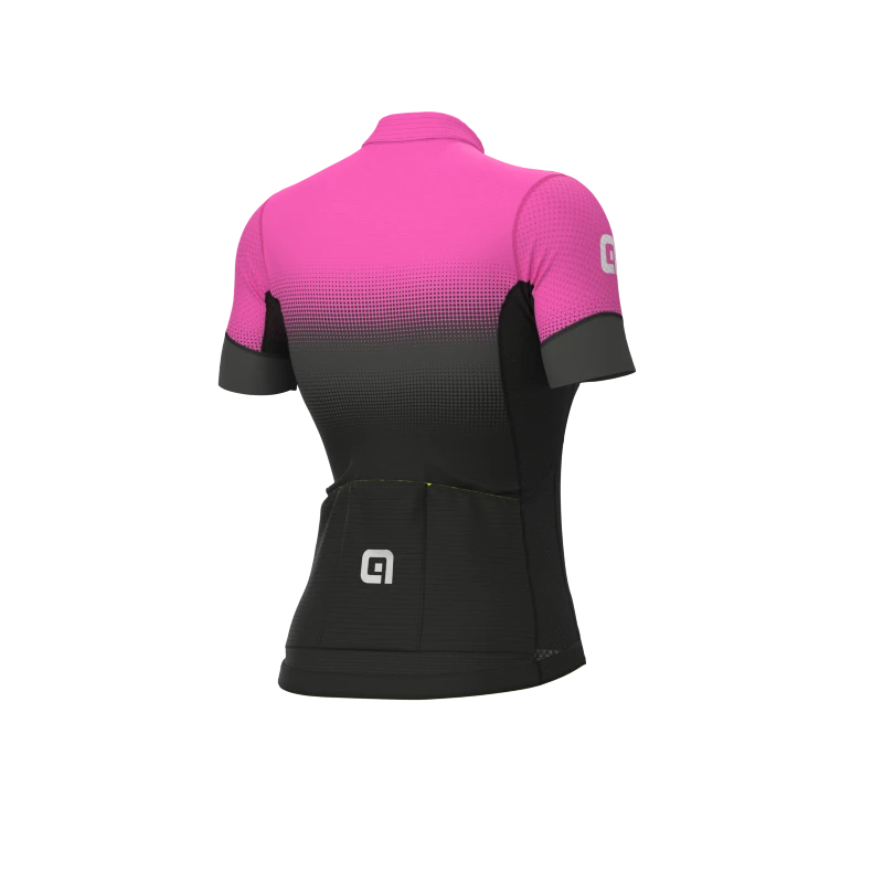 Maglia Ciclismo Donna ALE' PR-S GRADIENT Rosa Fluo 4 Maglia Ciclismo Donna ALE' PR-S GRADIENT Rosa Fluo - immagine 2