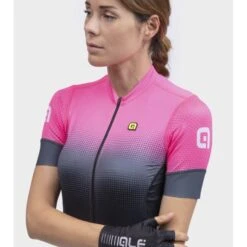 Maglia Ciclismo Donna ALE' PR-S GRADIENT Rosa Fluo 20 Maglia Ciclismo Donna ALE' PR-S GRADIENT Rosa Fluo -Giro Glam maglia ciclismo donna ale pr s gradient rosa fluo 4