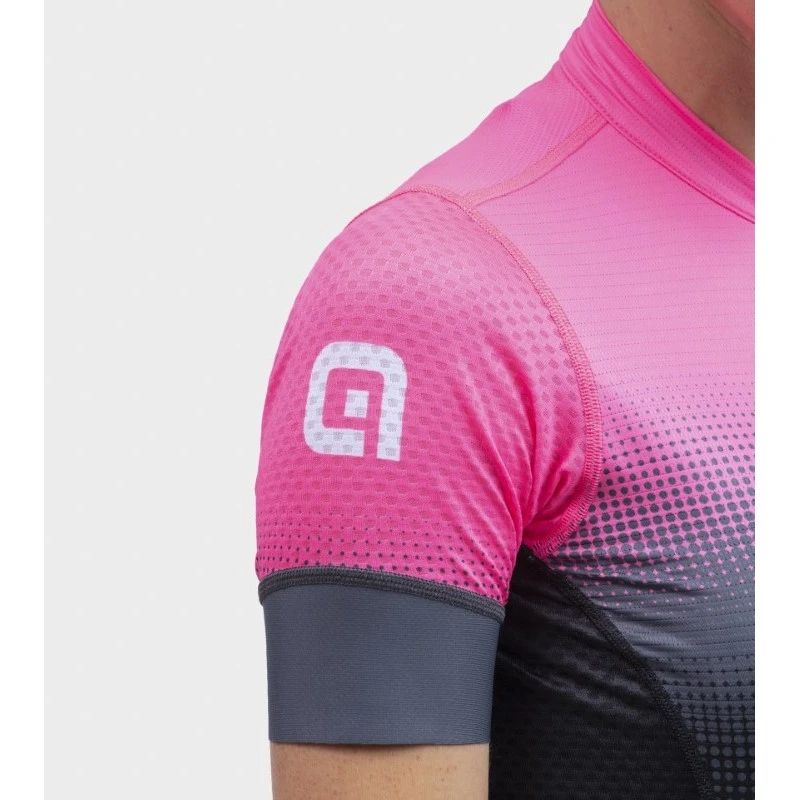 Maglia Ciclismo Donna ALE' PR-S GRADIENT Rosa Fluo 10 Maglia Ciclismo Donna ALE' PR-S GRADIENT Rosa Fluo - immagine 8