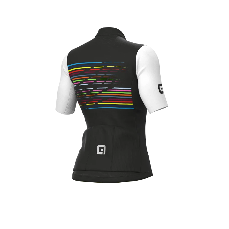 Maglia Ciclismo Donna ALE' PR-S LOGO Nero 4 Maglia Ciclismo Donna ALE' PR-S LOGO Nero - immagine 2