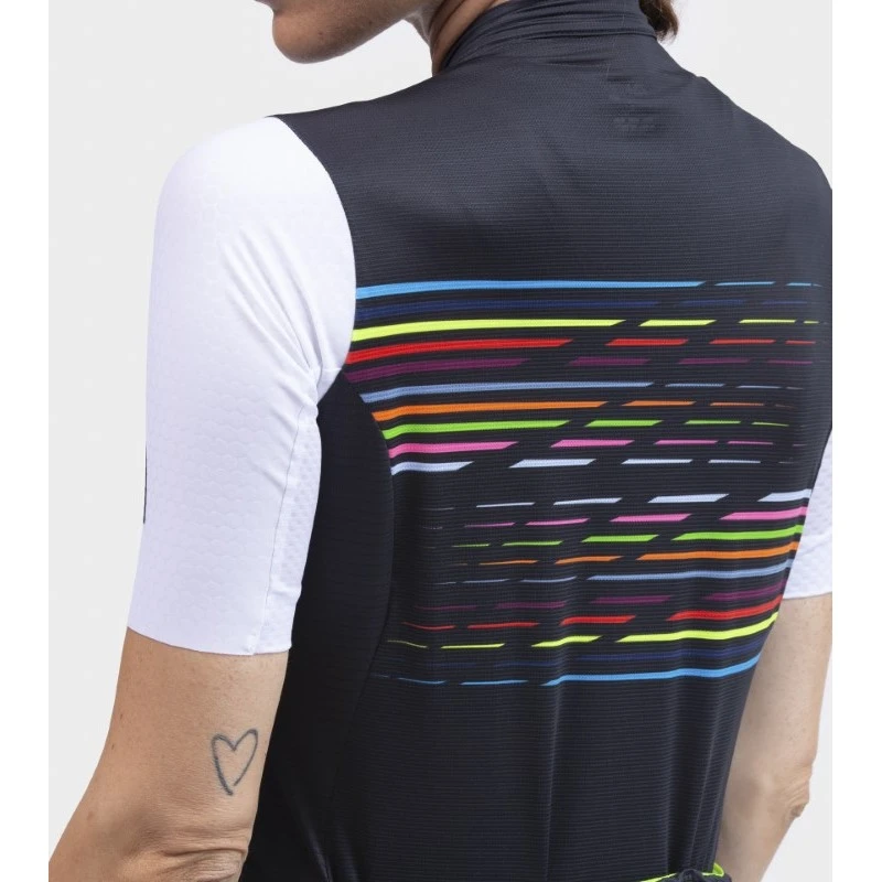 Maglia Ciclismo Donna ALE' PR-S LOGO Nero 7 Maglia Ciclismo Donna ALE' PR-S LOGO Nero - immagine 5