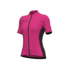 Maglia Ciclismo Donna ALE' SOLID COLOR BLOCK Azalea