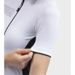 Maglia Ciclismo Donna ALE' SOLID COLOR BLOCK Bianco -Giro Glam maglia ciclismo donna ale solid color block bianco 2