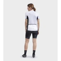 Maglia Ciclismo Donna ALE' SOLID COLOR BLOCK Bianco -Giro Glam maglia ciclismo donna ale solid color block bianco 4