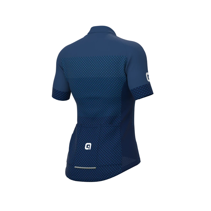 Maglia Ciclismo Donna ALE' SOLID LEVEL Blu 4 Maglia Ciclismo Donna ALE' SOLID LEVEL Blu - immagine 2