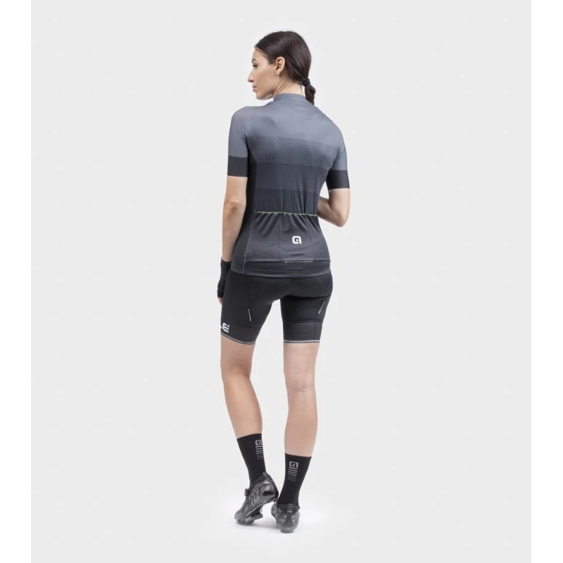 Maglia Ciclismo Donna ALE' SOLID LEVEL Grigio 9 Maglia Ciclismo Donna ALE' SOLID LEVEL Grigio - immagine 7
