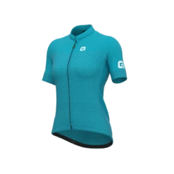 Maglia Ciclismo Donna ALE' SOLID LEVEL Turchese