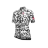 Maglia Ciclismo Donna ALE' SOLID RIDE Bianco -Giro Glam maglia ciclismo donna ale solid ride bianco