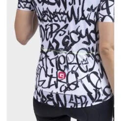 Maglia Ciclismo Donna ALE' SOLID RIDE Bianco -Giro Glam maglia ciclismo donna ale solid ride bianco 2
