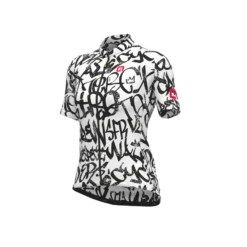 Maglia Ciclismo Donna ALE' SOLID RIDE Bianco