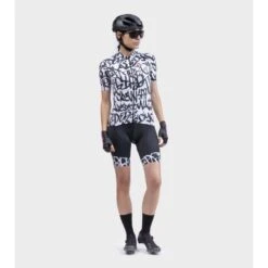 Maglia Ciclismo Donna ALE' SOLID RIDE Bianco -Giro Glam maglia ciclismo donna ale solid ride bianco 5
